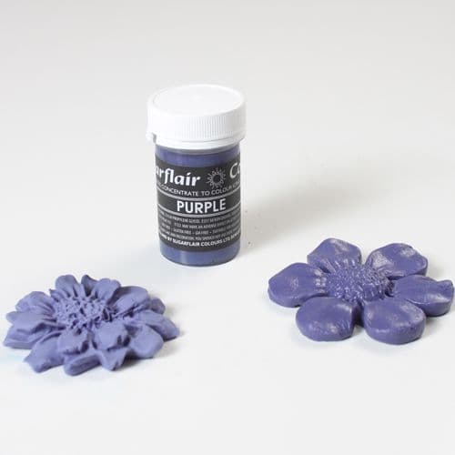 Purple Sugarflair Pastel Paste 25g