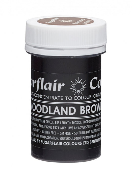 Woodland Brown Sugarflair Pastel Paste 25g